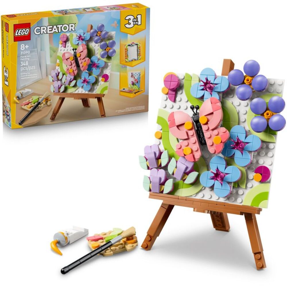 LEGO® Creator Floral Art Decor Painting 31390  COLLECTIBLES